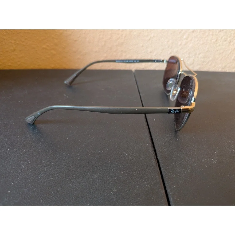 Ray Ban RB 3670CH 001AN Gold Brown Glass Polarized Sunglasses FRAMES ONLY